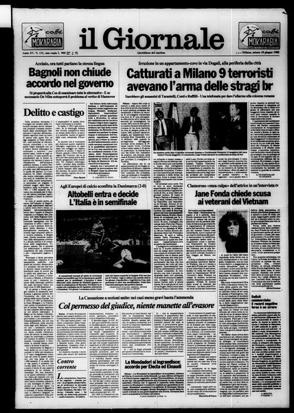 Il giornale : quotidiano del mattino